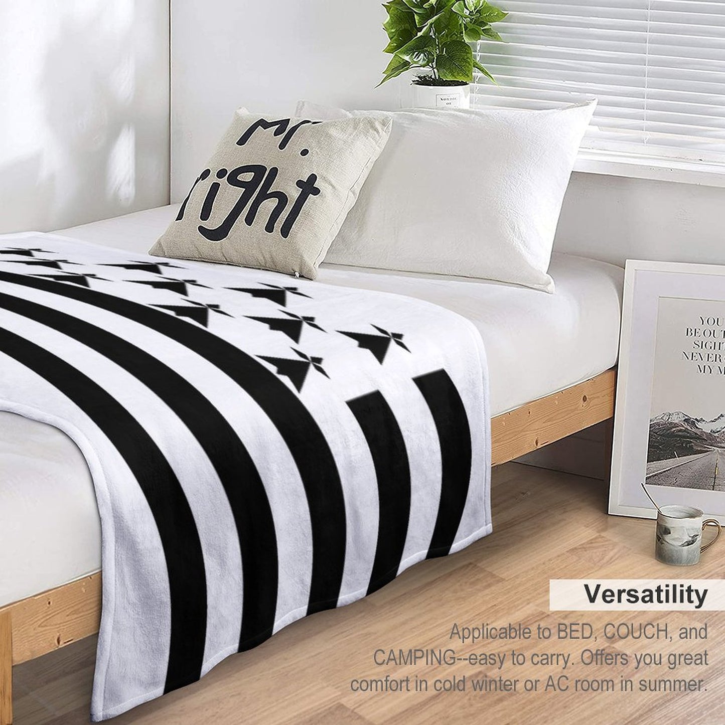 BZH - Breizh - Bretagne - Brittany France Throw Blanket