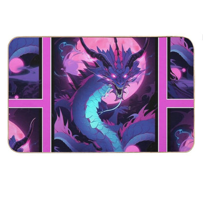Magical Dragon Art  Fantasy Art  Anime Manga Design Style Bath Mat