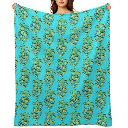 Eyes Throw Blanket