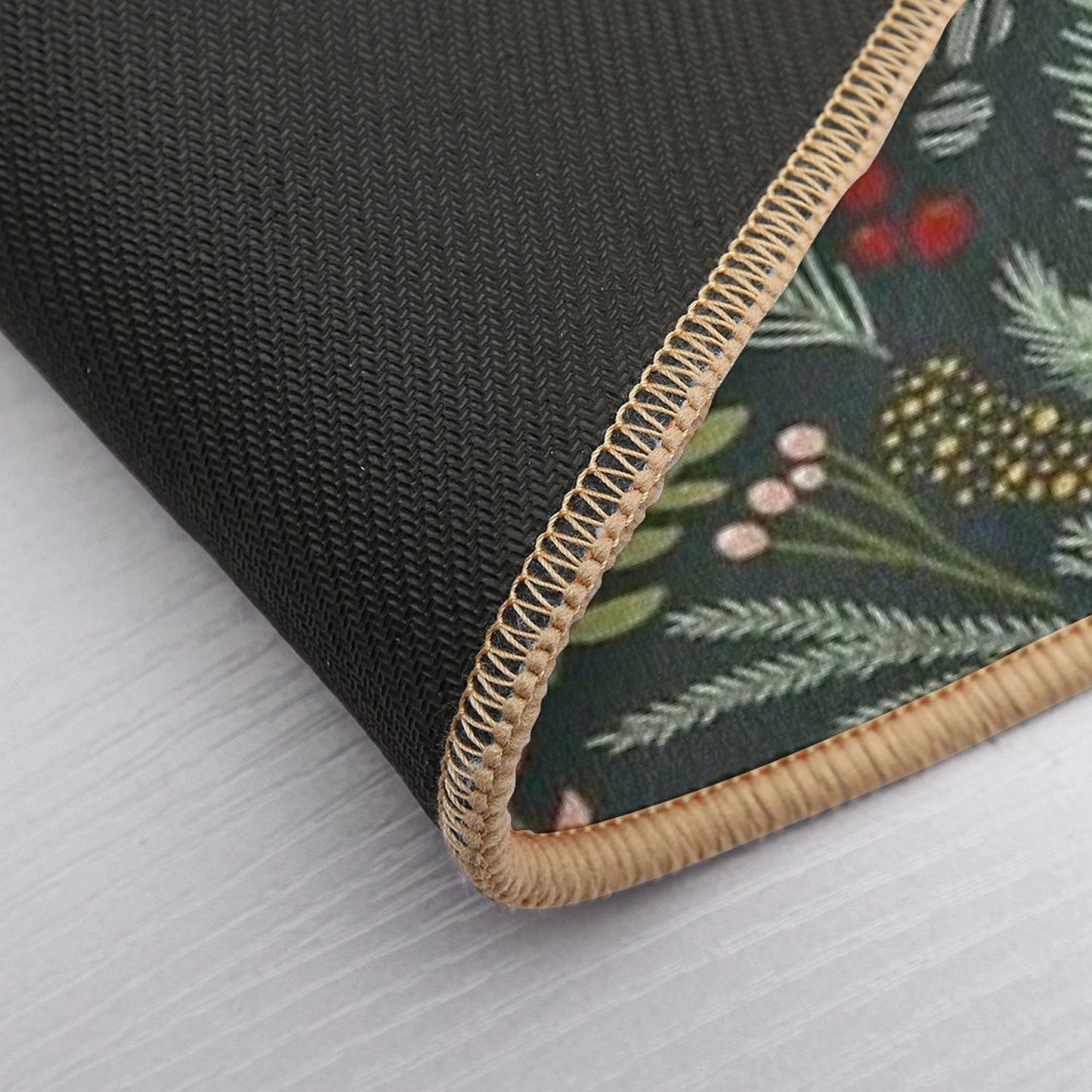 Yuletide Pattern Bath Mat