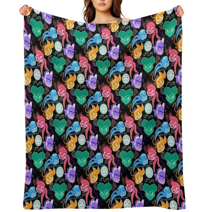 Turtle Power! Throw Blanket