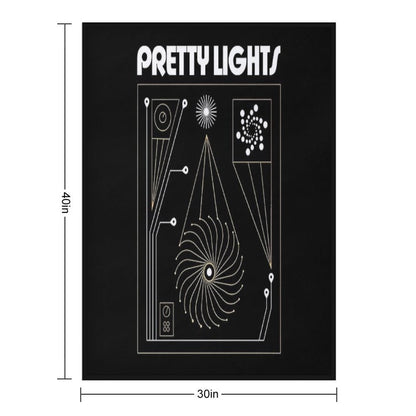 Pretty Lights Merch Throw Blanket