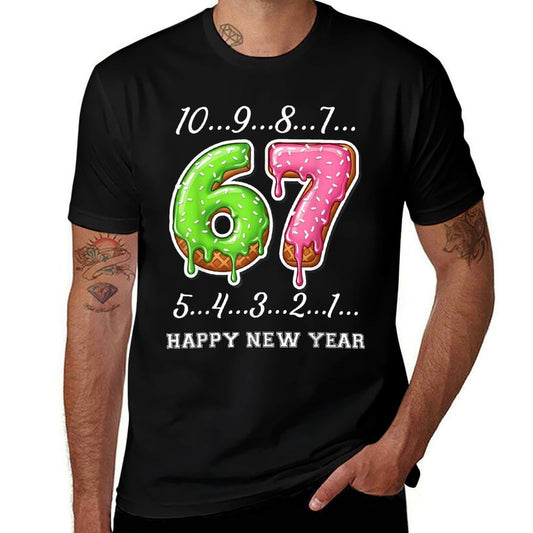 67 Happy New Year Six Seven Funny Countdown 2026 Brainrot  Durable T-Shirt