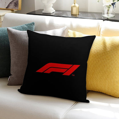 Motorsports Racing Soft Home Decor Throw Pillow