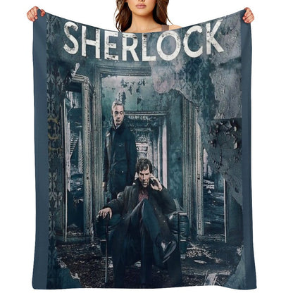 BBC Sherlock Throw Blanket