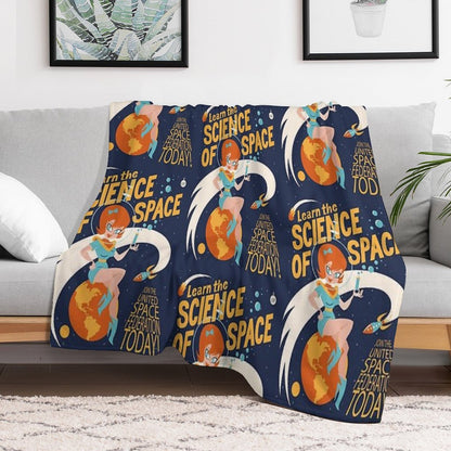 United Space Federation Throw Blanket