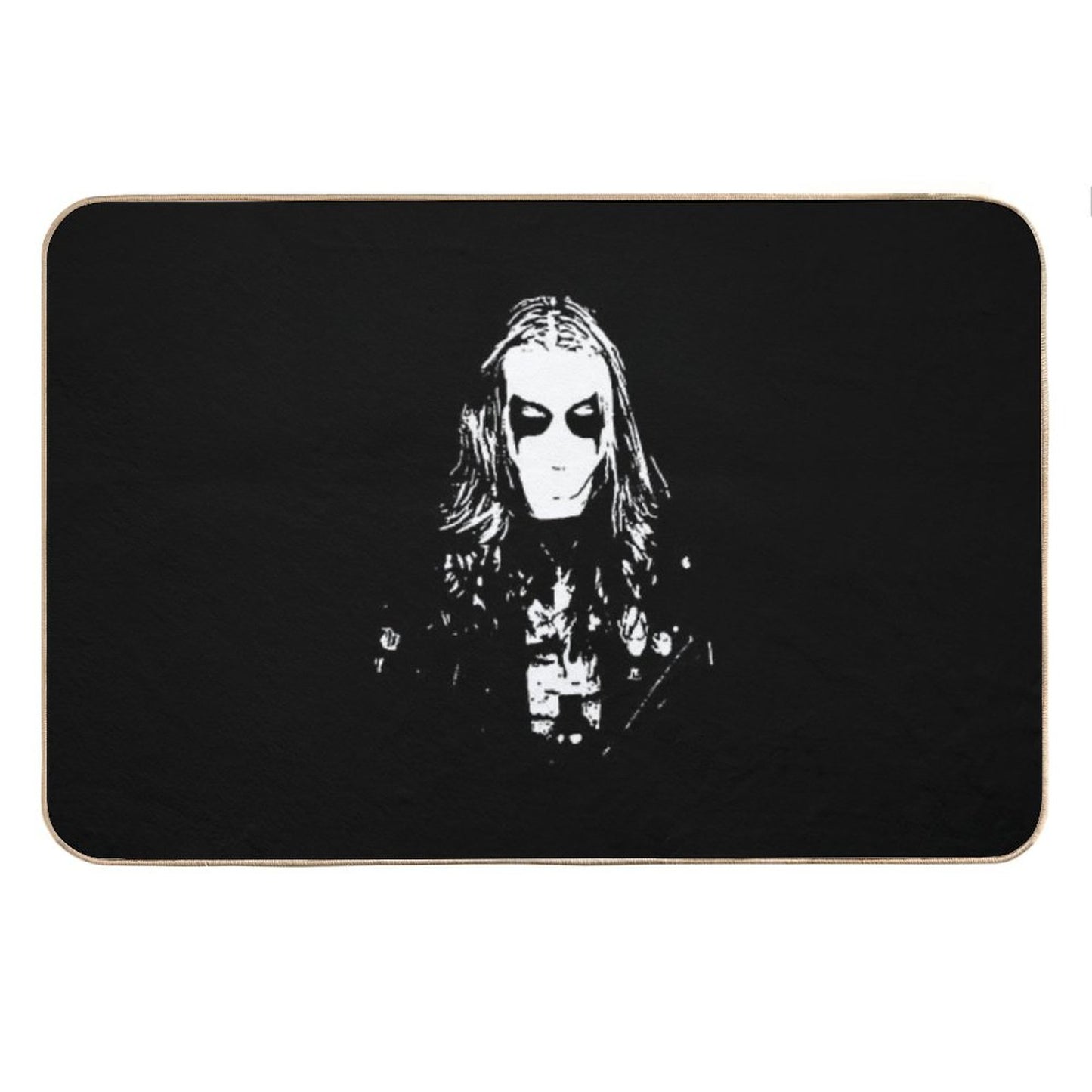 Black Metal Cult Bath Mat