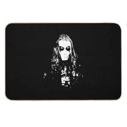 Black Metal Cult Bath Mat