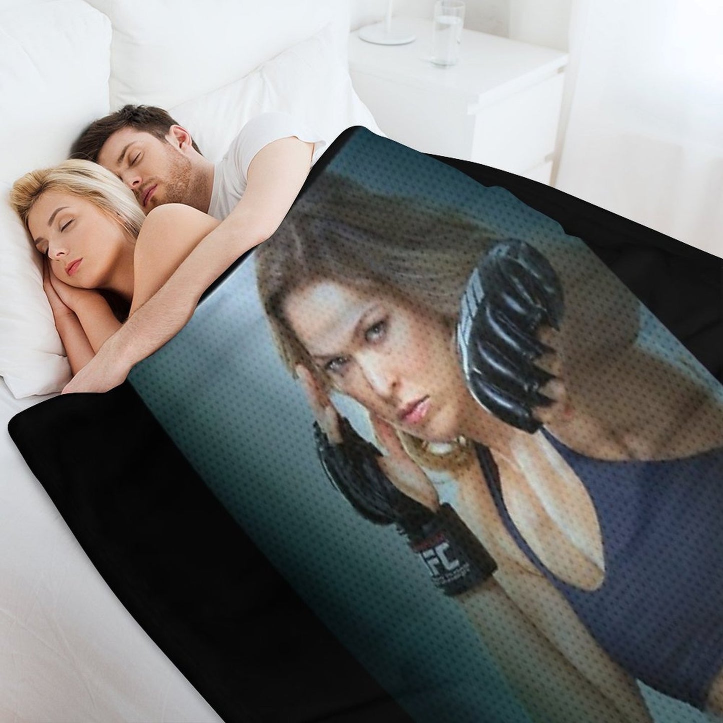 Ronda Rousey Throw Blanket