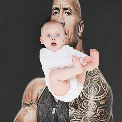 CAN YOU SMELL WHAT THE ROCK IS COOKING Throw Blanket