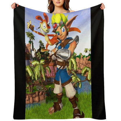 Jak And Daxter The Precursor Legacy 2 Throw Blanket