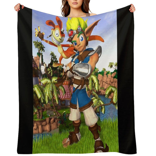 Jak And Daxter The Precursor Legacy 2 Throw Blanket