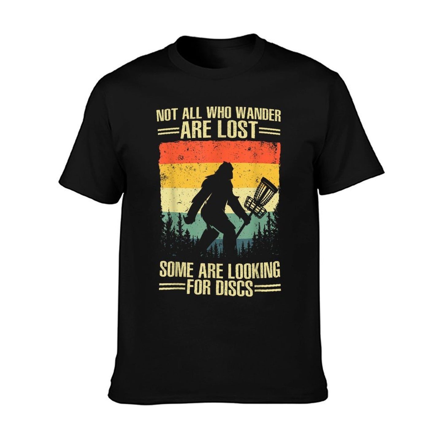 Funny Disc Golf Art For Men Women Kids Disc Golf Player T-Shirt
