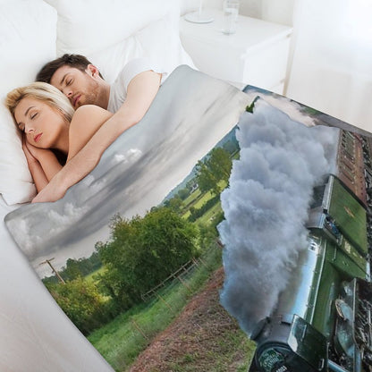 Flying Scotsman Throw Blanket