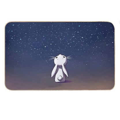 Moon Bunny Bath Mat