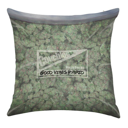 The Big Bag of Weed Pillow Linen Throw Pillow Cover