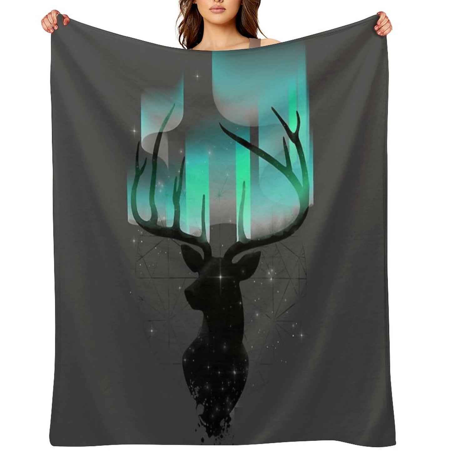 Northern Lights Throw Blanket