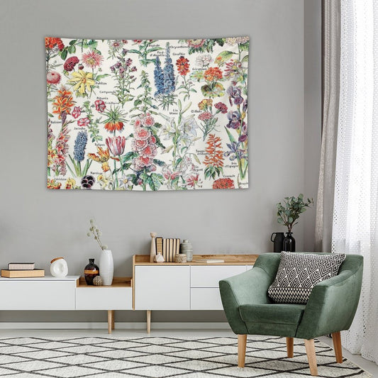 Adolphe Millot - Fleurs Pour Tous - French Vintage Poster Tapestry