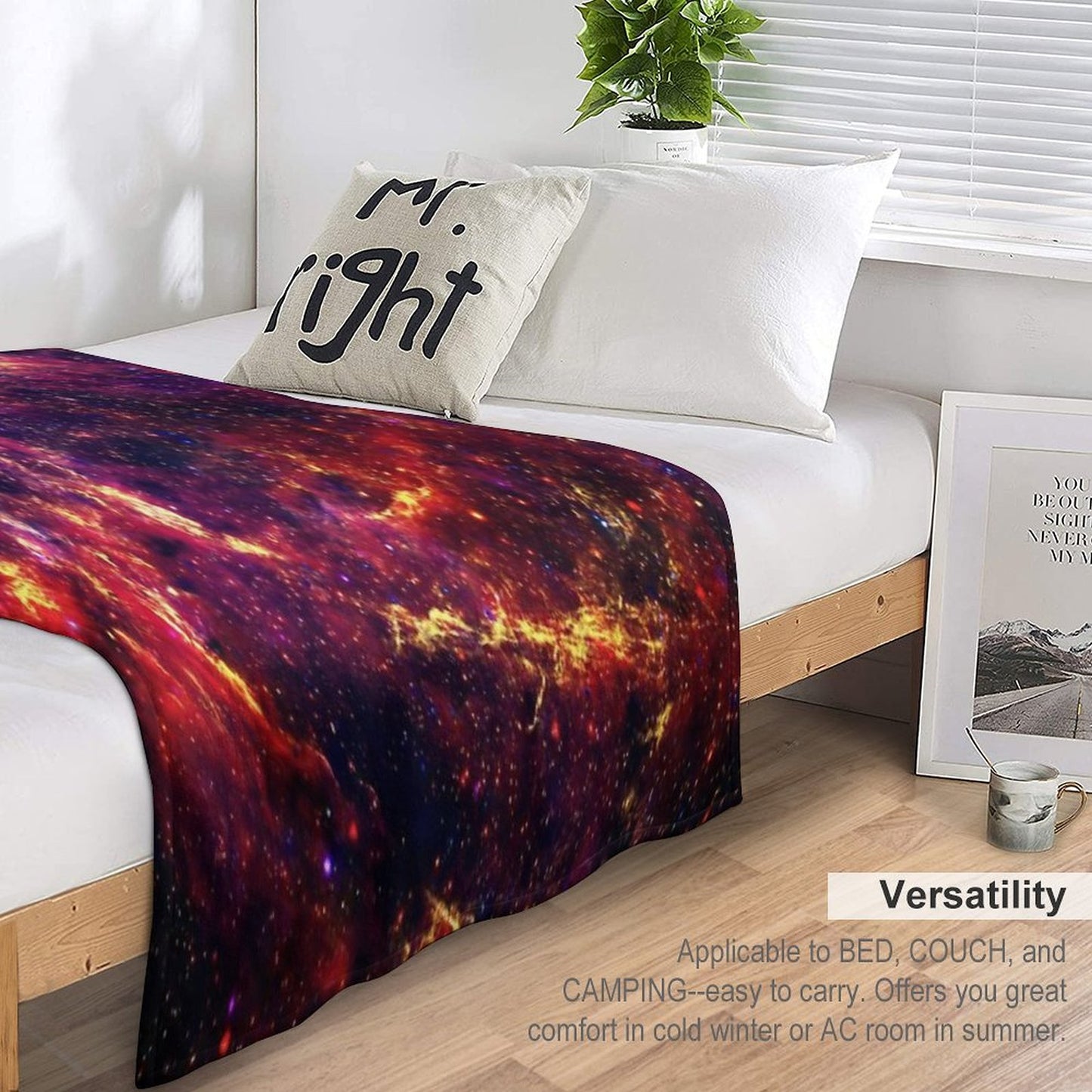 Galaxy Throw Blanket