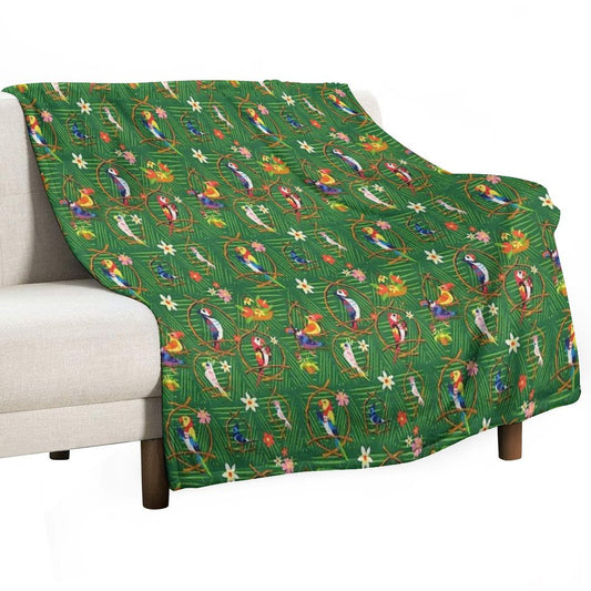 Enchanted Tiki Room Throw Blanket