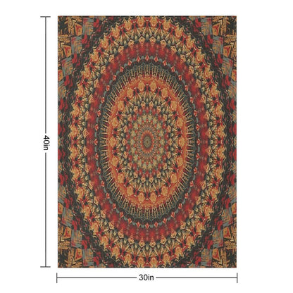 Mandala 128 Throw Blanket