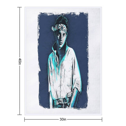 Ralph Macchio - Karate Kid Throw Blanket