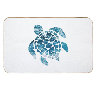 Ocean Sea Turtle Bath Mat