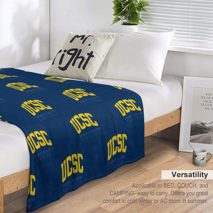 Uc Santa Cruz  Ucsc Throw Blanket