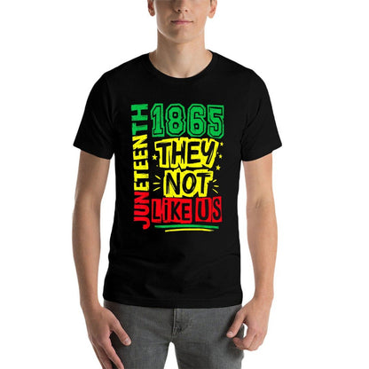 Juneteenth 1865 Black History Month Black Lives Matter Men  Versatile T-Shirt