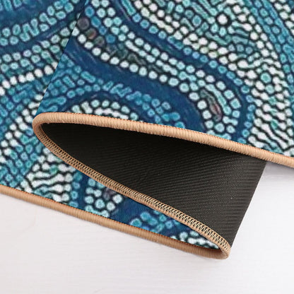 Australian Aboriginal Art Bath Mat