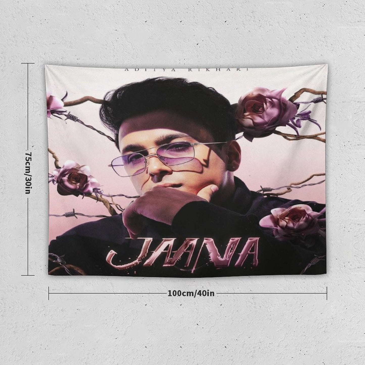 Aditya Rikhari - Jaana (Romanized) Tapestry