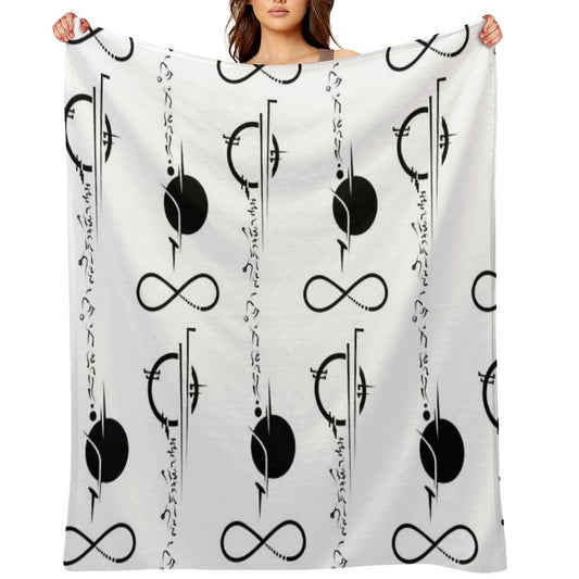 Commander Tattoo Throw Blanket