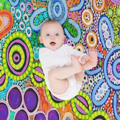 Family Travelling Throw Blanket