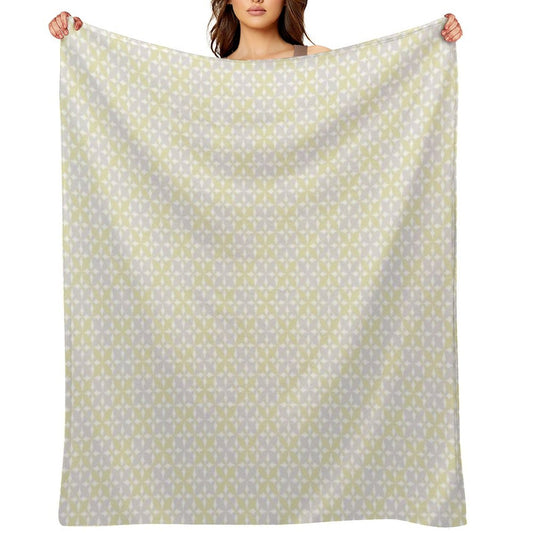 Knit And Dot Pastel 2025 Throw Blanket