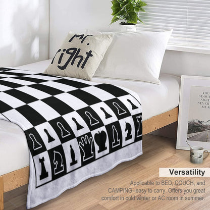 Chess Board Blanket Throw Blanket
