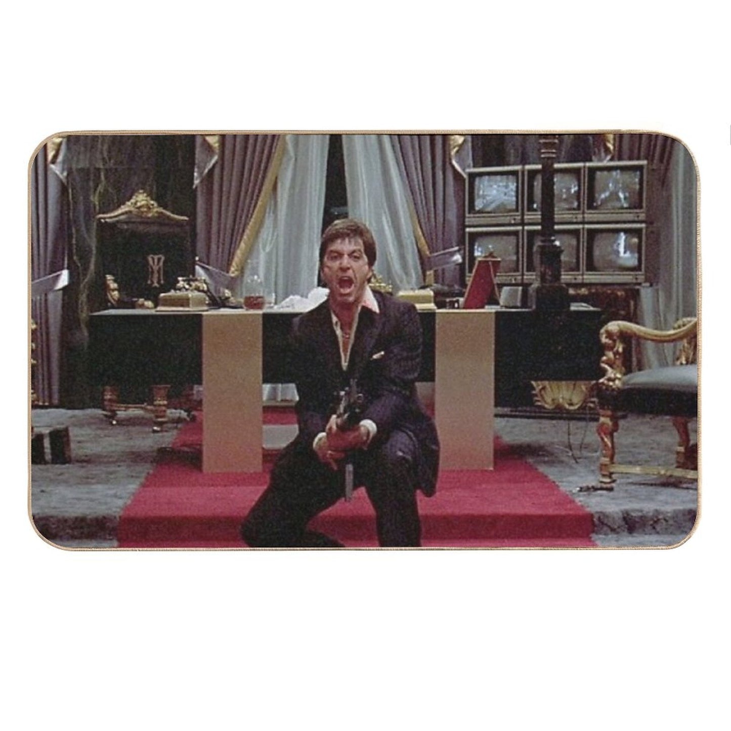 Scarface Little Friend Bath Mat