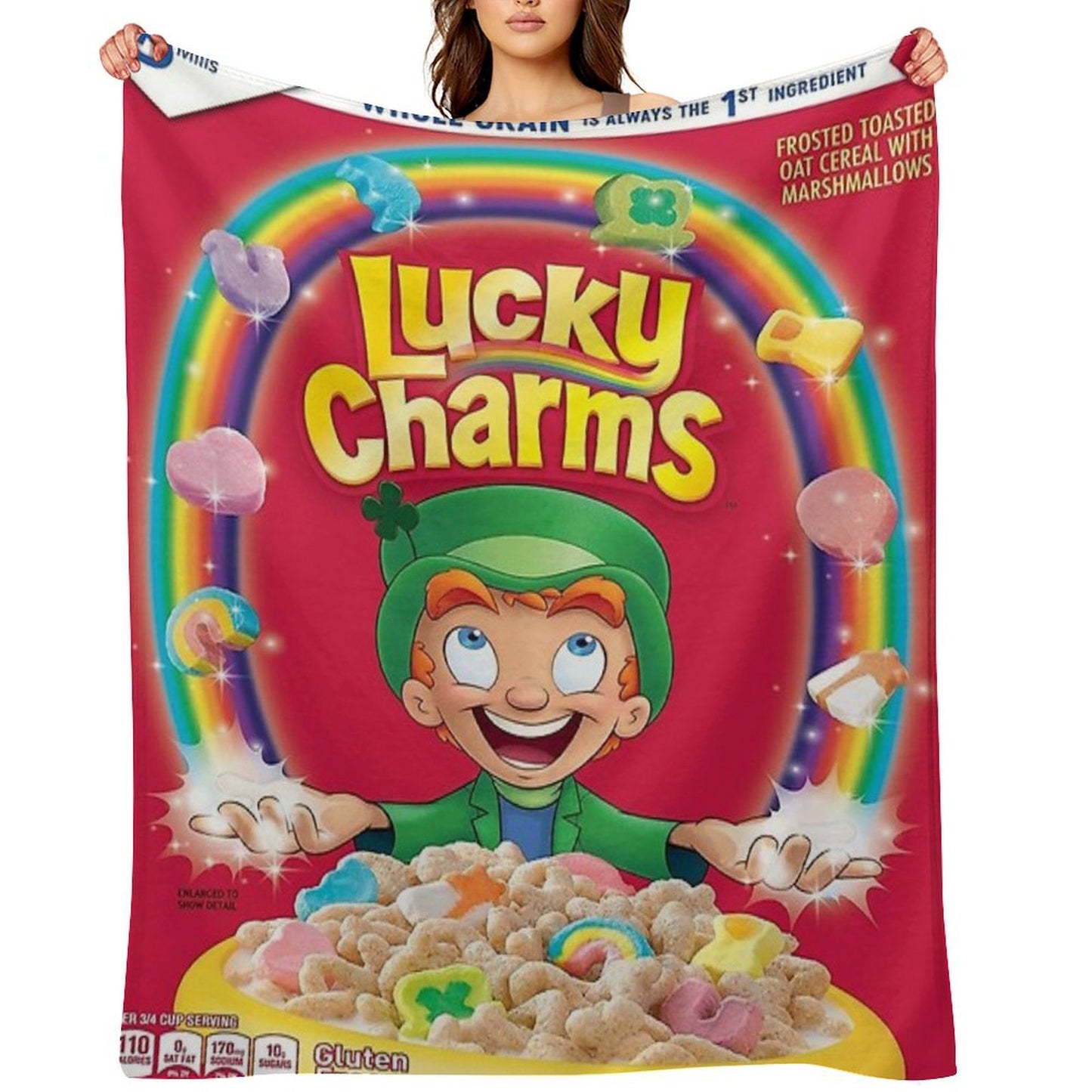 Lucky Charms Throw Blanket
