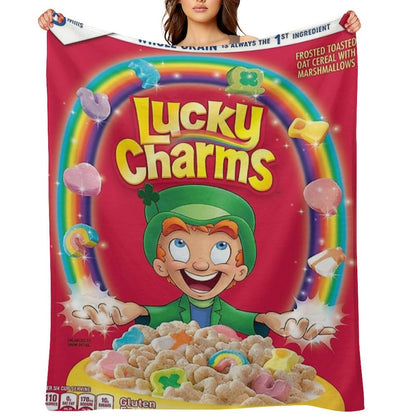 Lucky Charms Throw Blanket