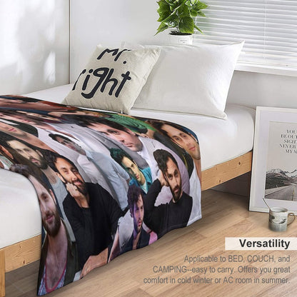 Penn Badgley Throw Blanket