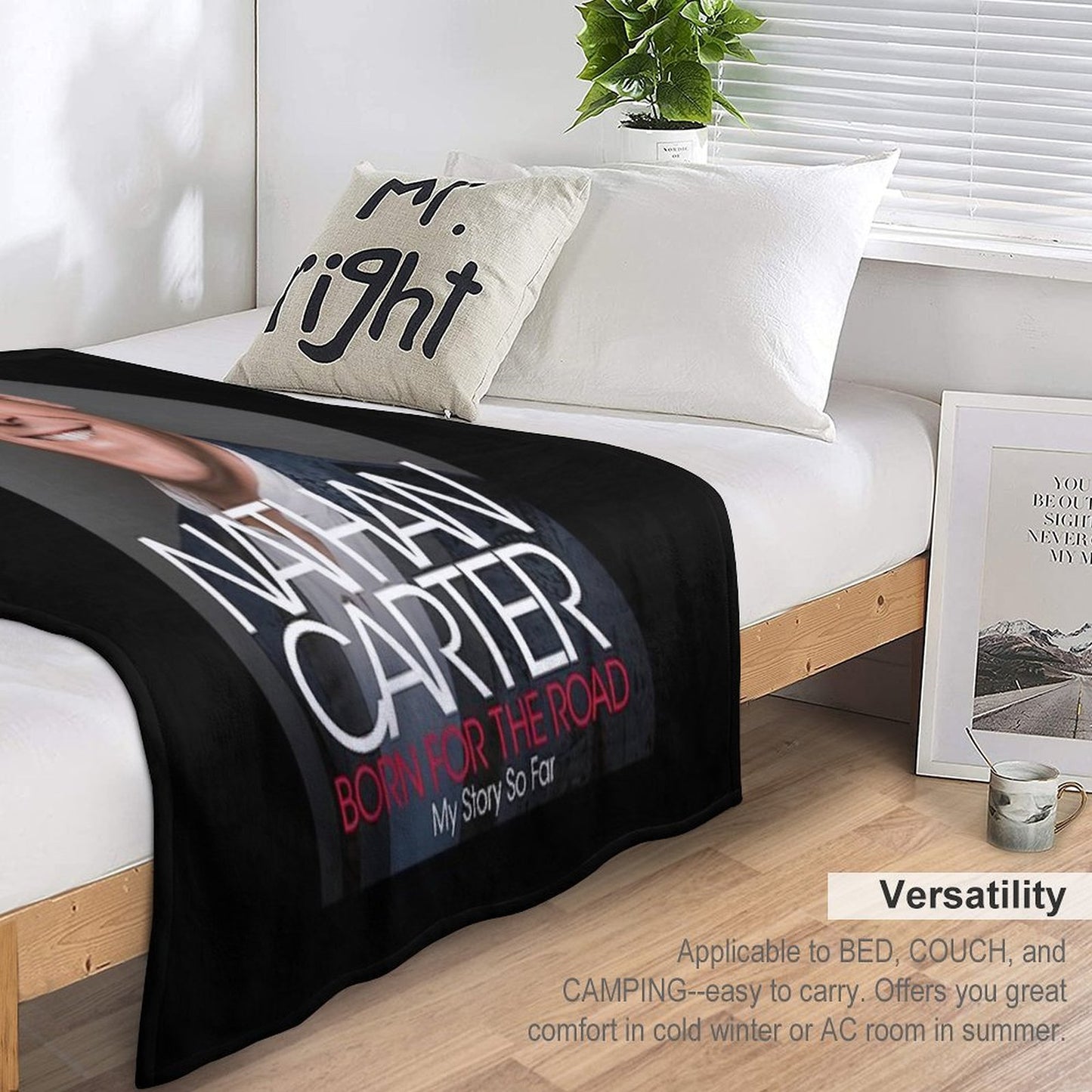 Nathan Carter Classic . Throw Blanket