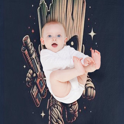Baby Groot III Throw Blanket