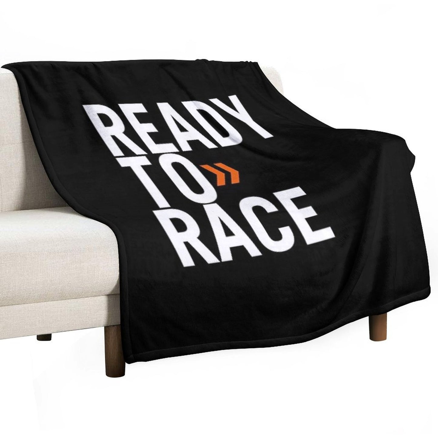 Ready to Race Throw Blanket