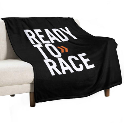 Ready to Race Throw Blanket
