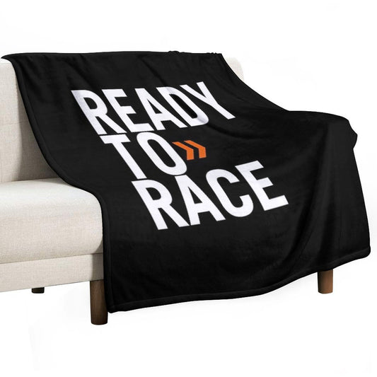 Ready to Race Throw Blanket