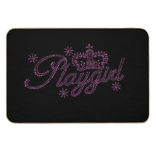 Playgirl Pink Glam  Absorbent Bath Mat
