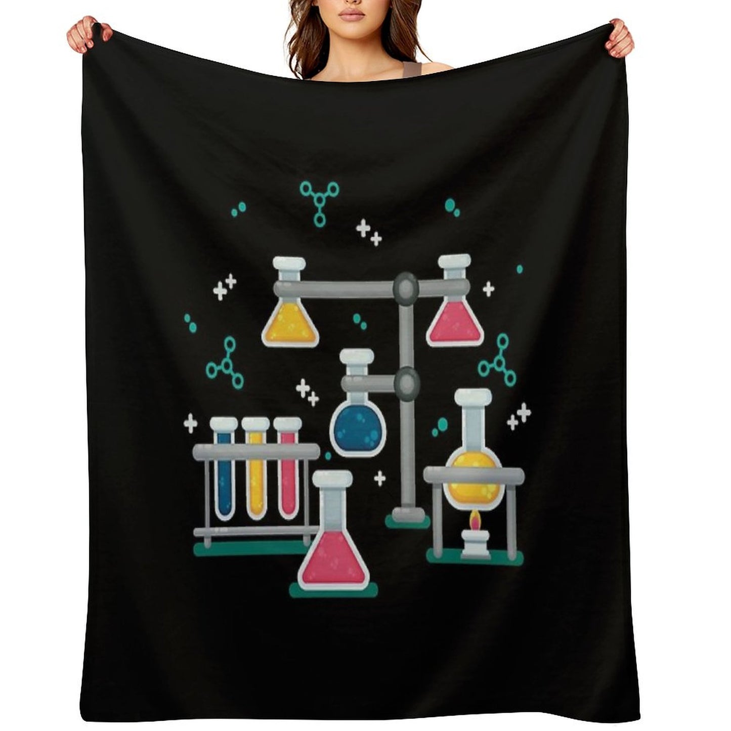 Amazing Chemistry Throw Blanket