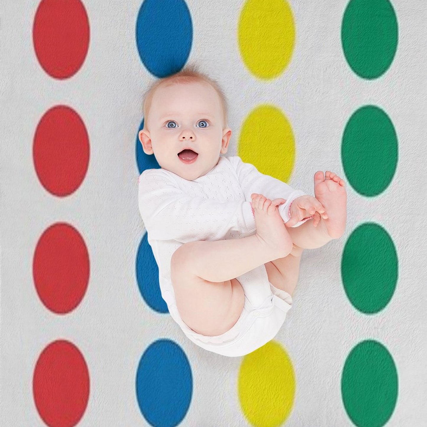 The Twister Game Blanket Throw Blanket