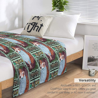 Thumbelina Nouveau - Thumbelina Throw Blanket