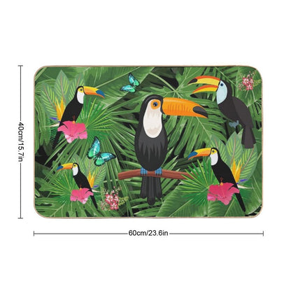 Toucan Tropic Bath Mat