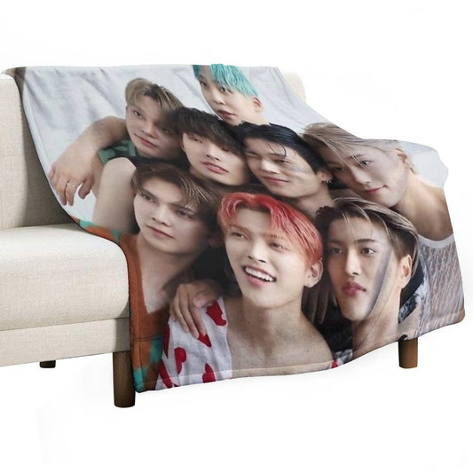 Ateez Throw Blanket